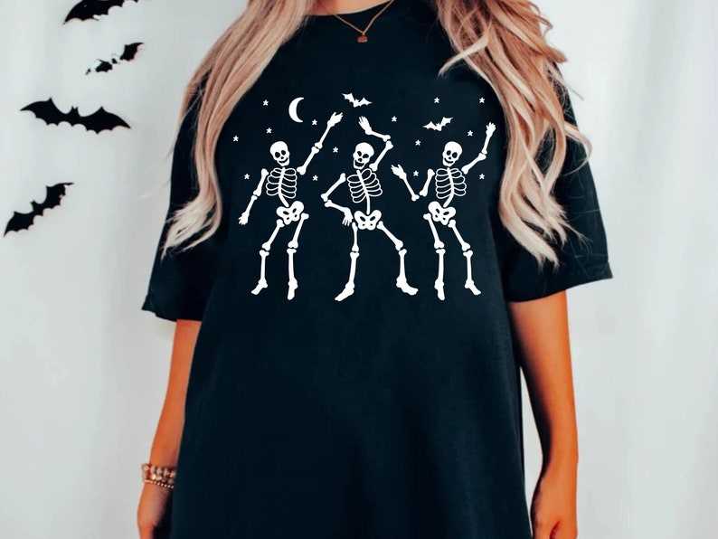 Halloween Skeleton Svg, Dancing Skeleton Svg #6