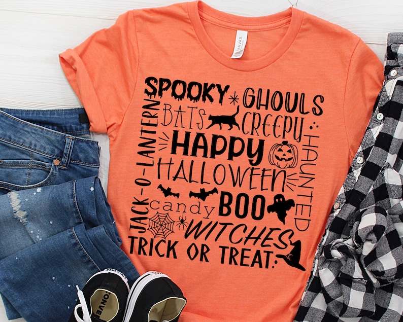 Halloween SVG Bundle, Halloween Shirt Bundle SVG for Cricut#2