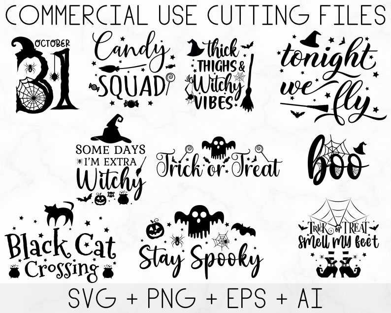 Download Halloween Bundle Svg Designs For Your Craft Projects