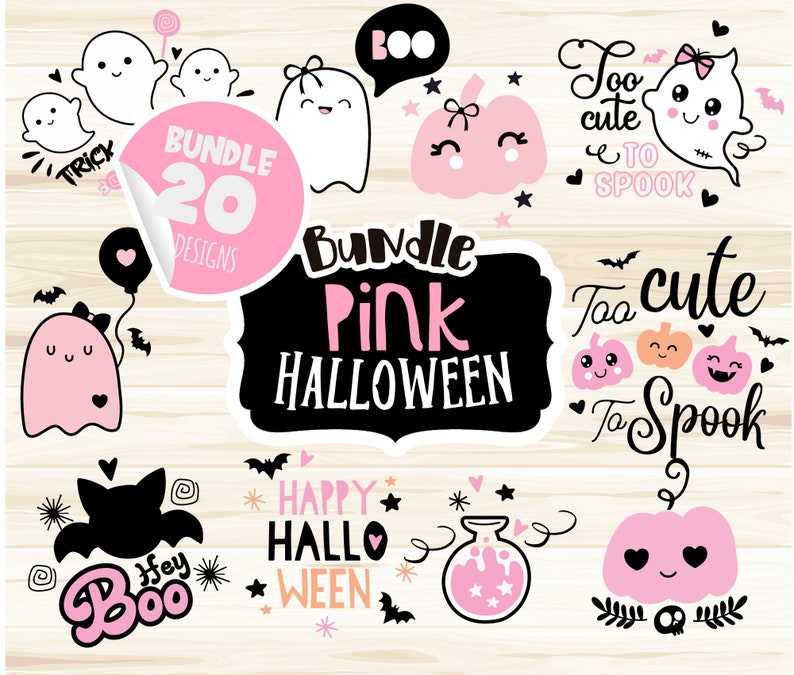 Halloween Pink Svg, Halloween Girl Svg#4