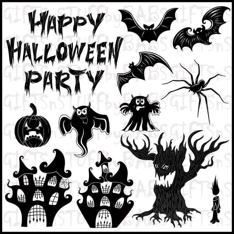 Happy Halloween SVG Bundle, Happy Halloween, Halloween Svg#1