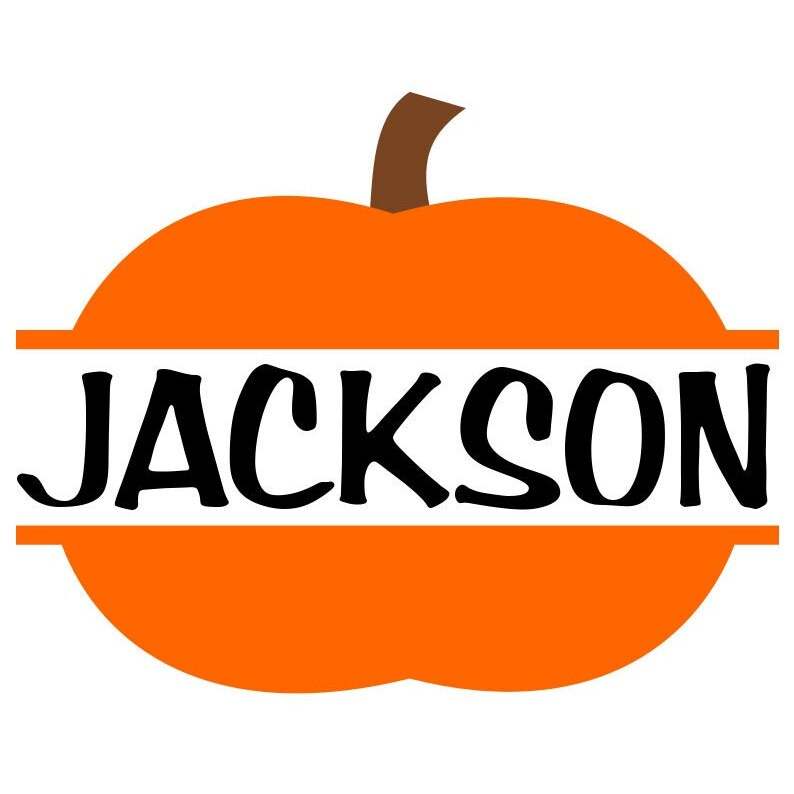 Halloween SVG Bundle, Split Name Frames SVG#6