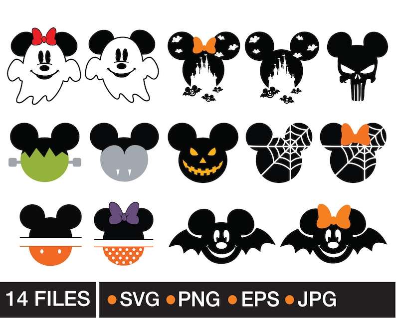 Halloween SVG Bundle, Halloween Silhouette SVG#1