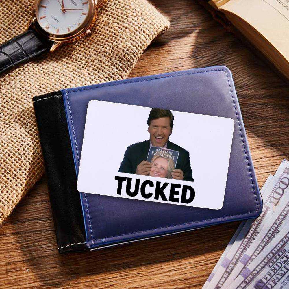 Tucker Carlson Wallet Card