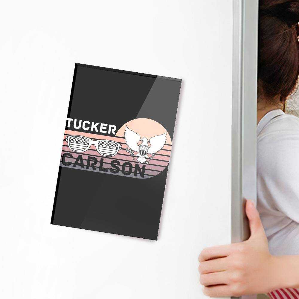 Tucker Carlson Fridge Magnet Tucker Carlson Logo Fridge Magnet