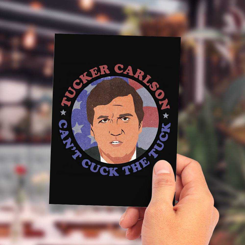 Tucker Carlson Greeting Card Classic Celebrity Greeting Card Tucker Carlson Today by Tucker Carlson Greeting Card