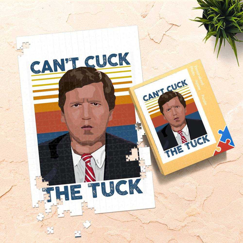 Tucker Carlson Puzzle Can't Cuck The Tuck Photo Puzzle