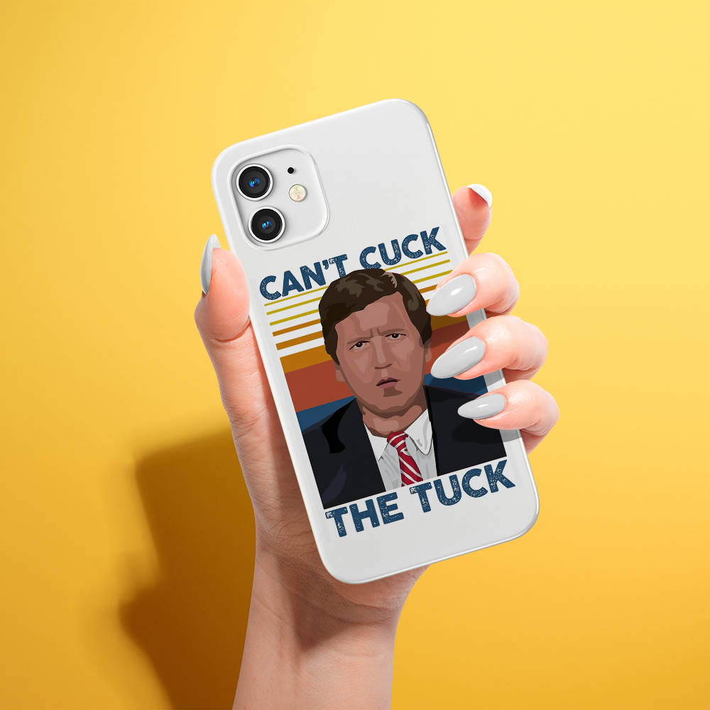 Tucker Carlson Phone Case Can't Cuck The Tuck Photo Phone Case