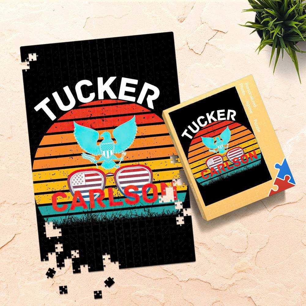 Tucker Carlson Puzzle Tucker Carlson Logo Photo Puzzle