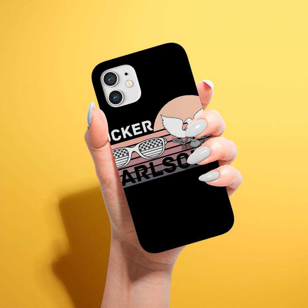 Tucker Carlson Phone Case Tucker Carlson Logo Phone Case