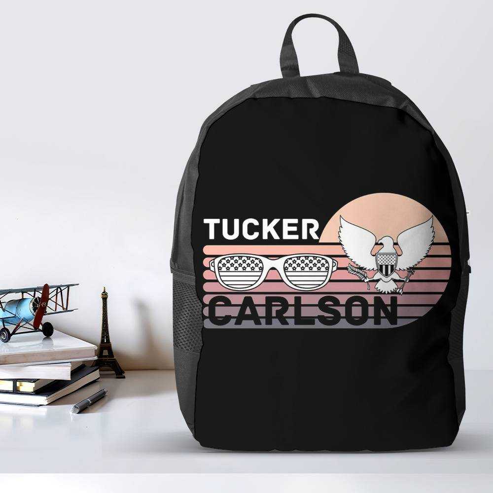 Tucker Carlson Backpack Tucker Carlson Logo Backpack