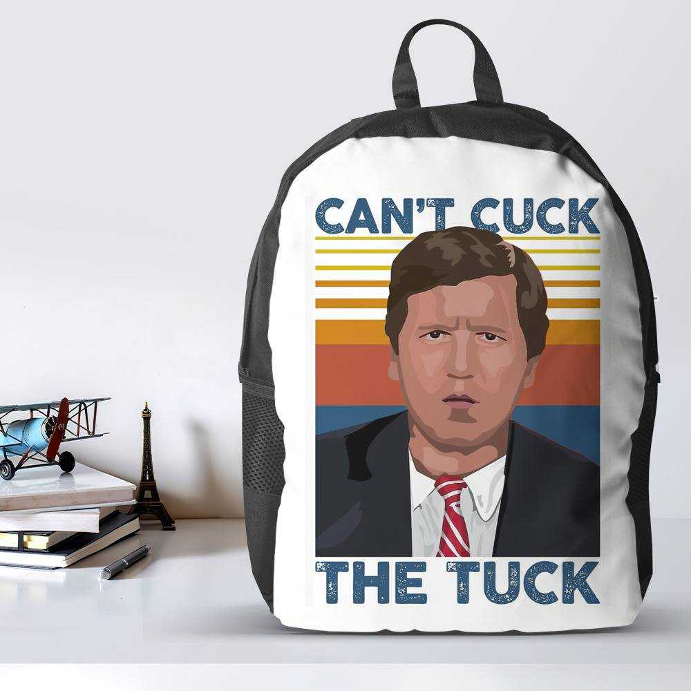 Tucker Carlson Backpack Can't Cuck The Tuck Photo Backpack