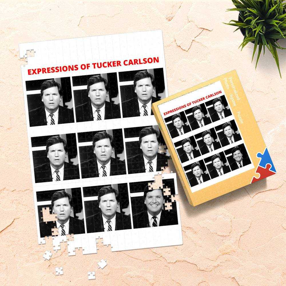 Tucker Carlson Puzzle The Expressions Of Tucker Carlson Puzzle