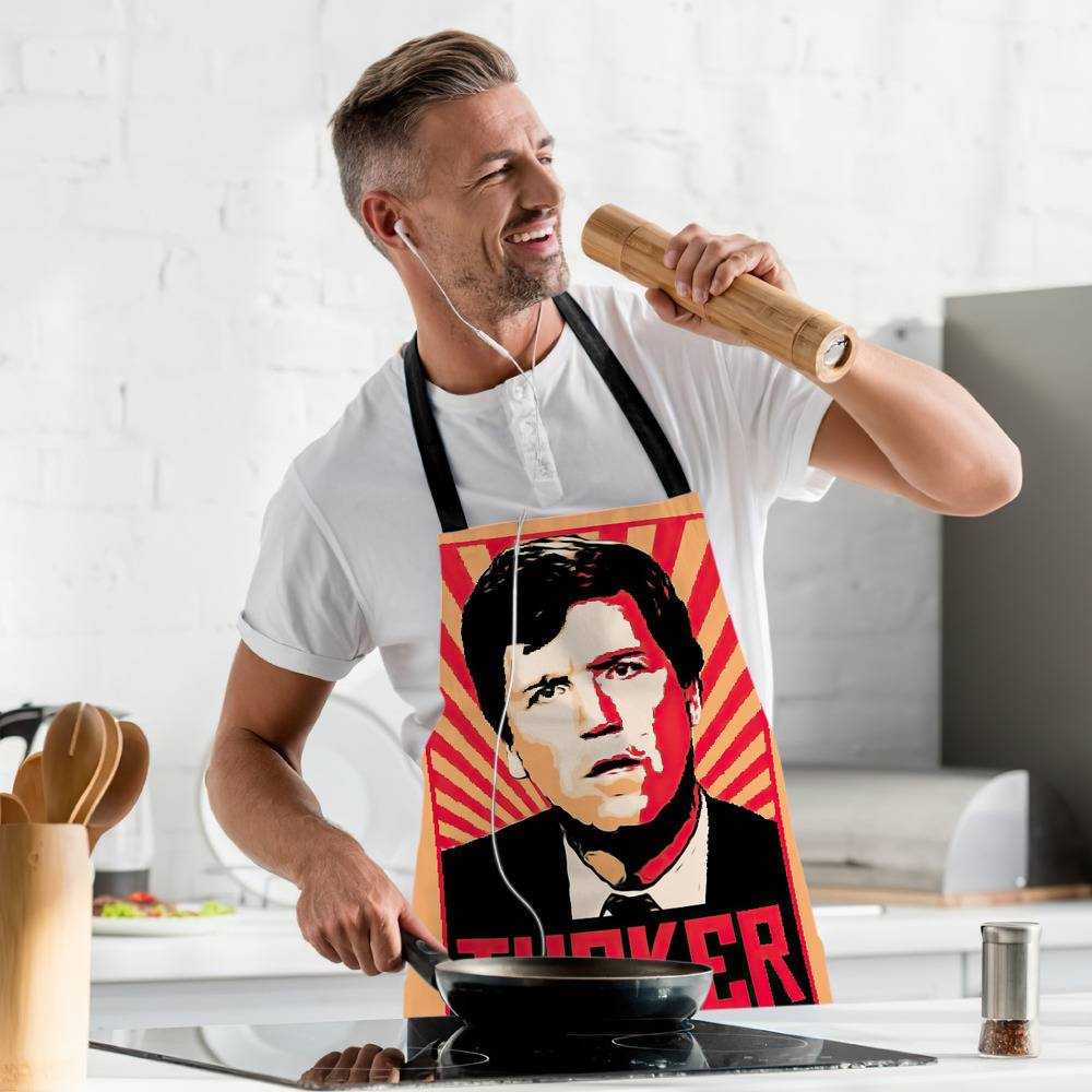 Tucker Carlson Apron Tucker Carlson Photo Apron