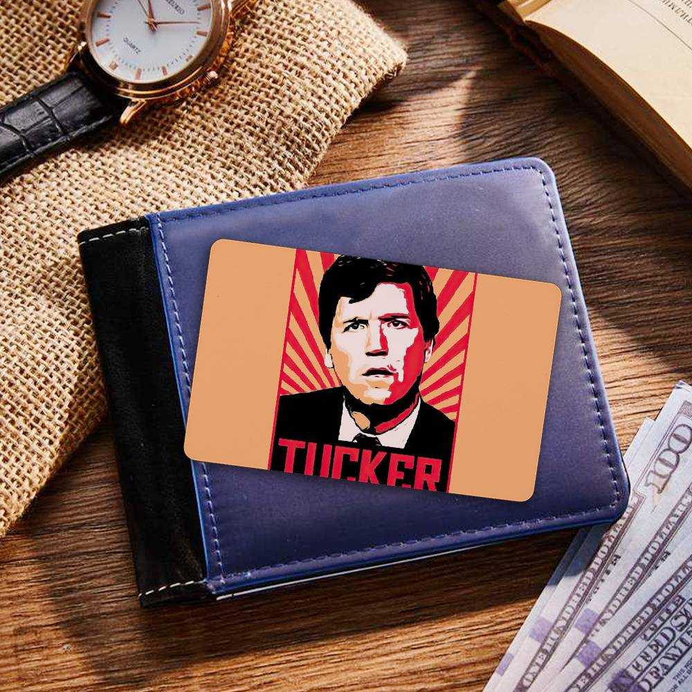 Tucker Carlson Wallet Insert Card Classic Celebrity Wallet Insert Card Tucker Carlson Photo by Tucker Carlson Wallet Insert Card