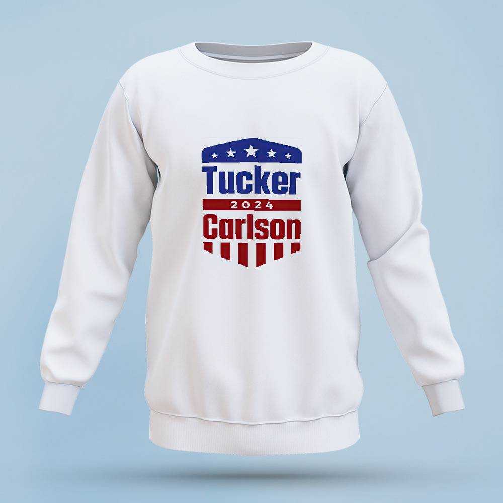 Tucker Carlson Sweatshirt Classic Celebrity Sweatshirt Tucker Carlson 2024 Sweatshirt