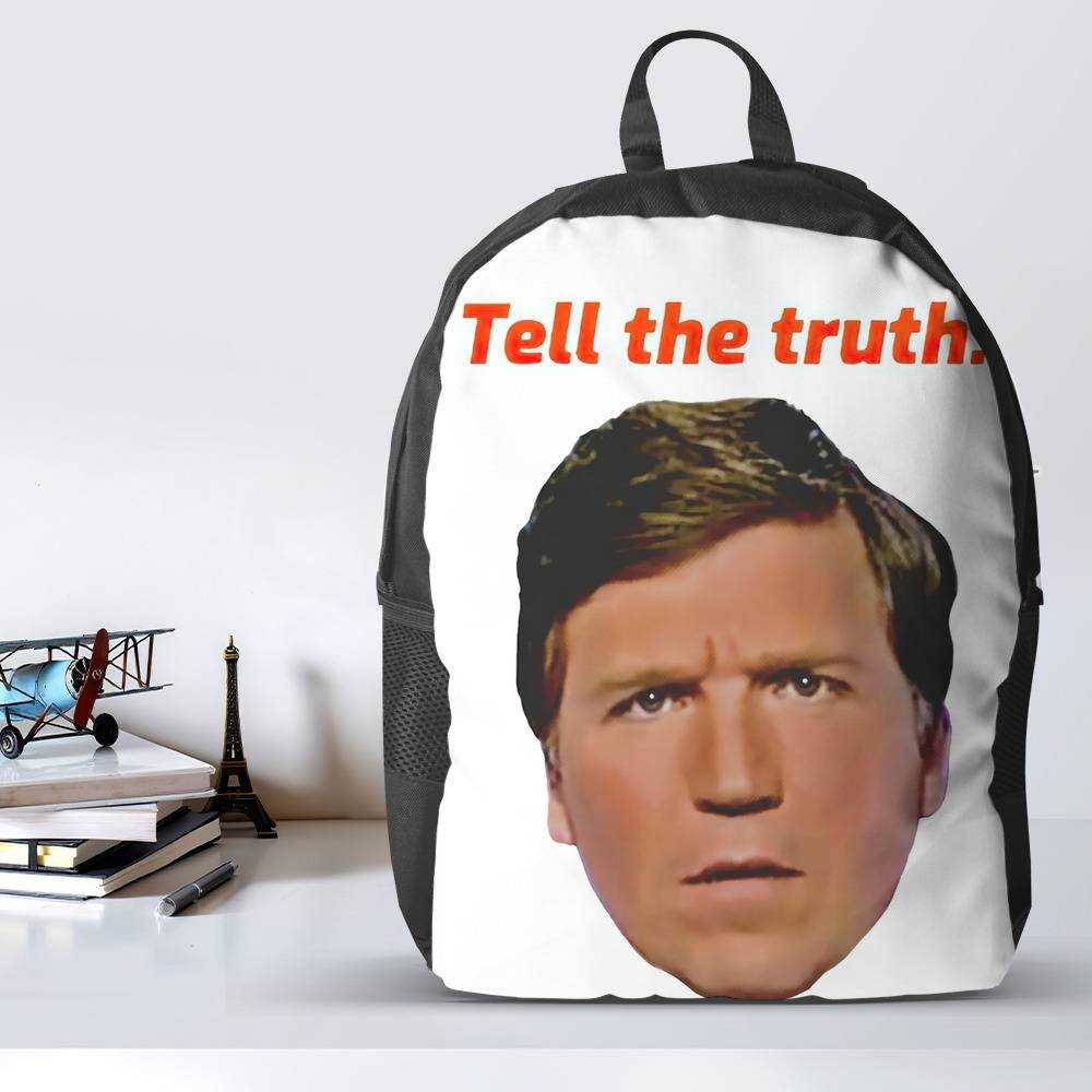 Tucker Carlson Backpack Tell The Truth Backpack