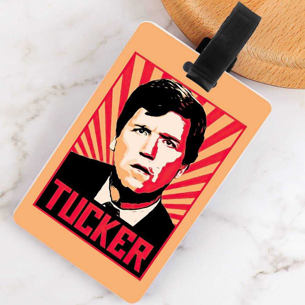 Tucker Carlson Luggage Tag Classic Celebrity Luggage Tag Tucker Carlson Photo by Tucker Carlson Luggage Tag