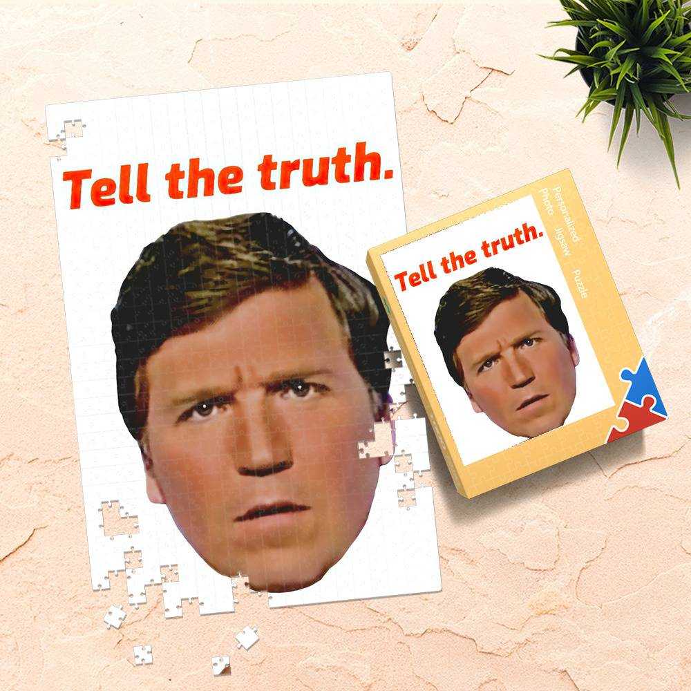 Tucker Carlson Puzzle Tell The Truth Puzzle