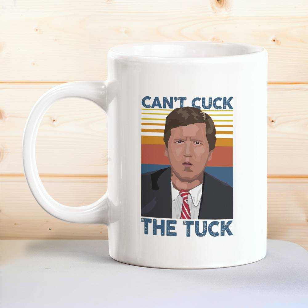 Tucker Carlson Mug Can't Cuck The Tuck Photo Mug
