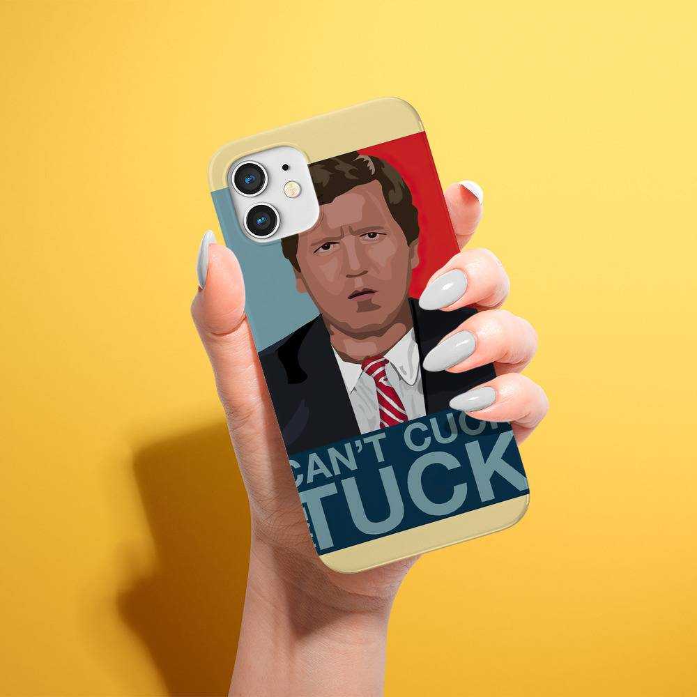 Tucker Carlson Phone Case Can't Cuck The Tuck Phone Case