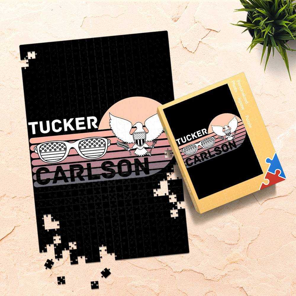 Tucker Carlson Puzzle Tucker Carlson Logo Puzzle