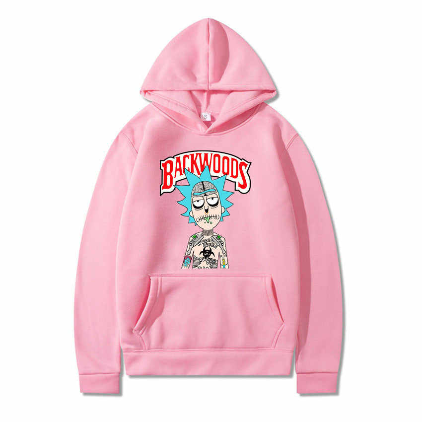 Pink discount backwoods hoodie