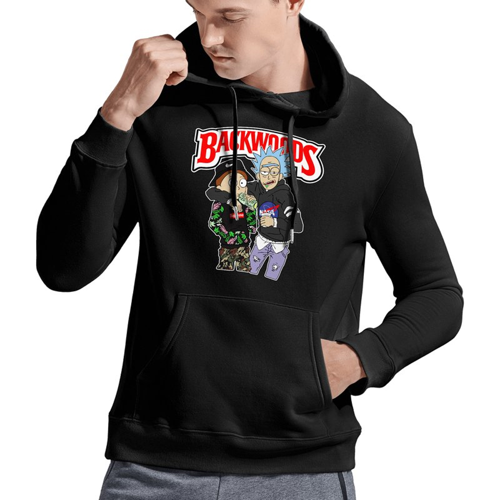 Stylish, Comfortable Rick u0026 Marty Backwoods Pullover Hoodie, Hoodie Gift |  backwoodhoodie.com