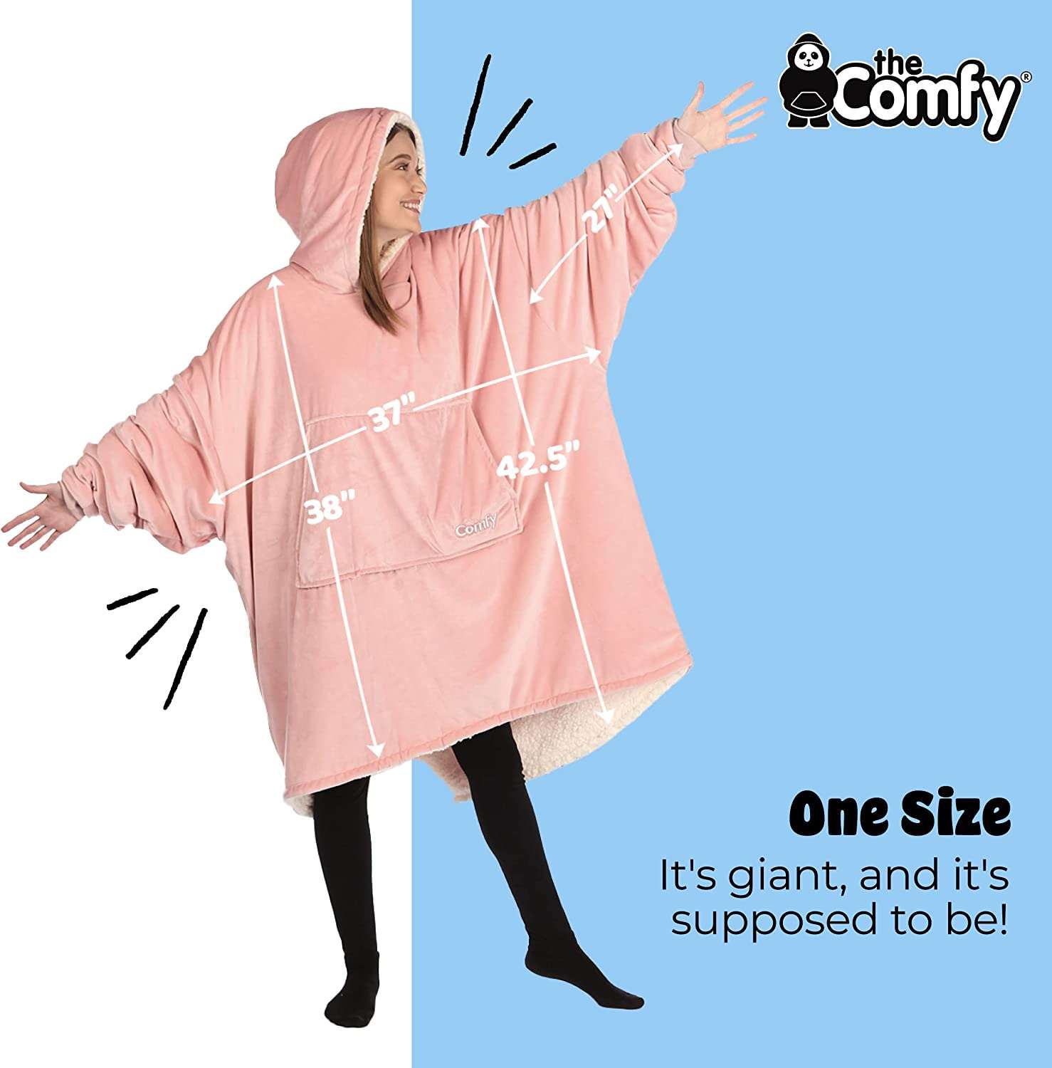 The Comfy Original Hoodie Oversized Wearable Blanket Hoody