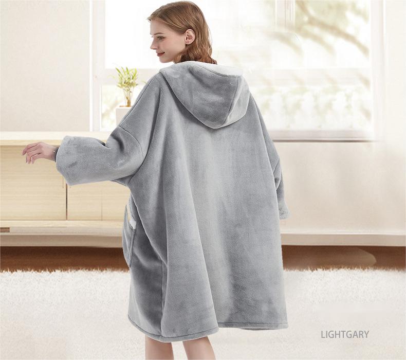 Wearable Blanket Hoodie The Original Sherpa Wearable Blanket Hoodie