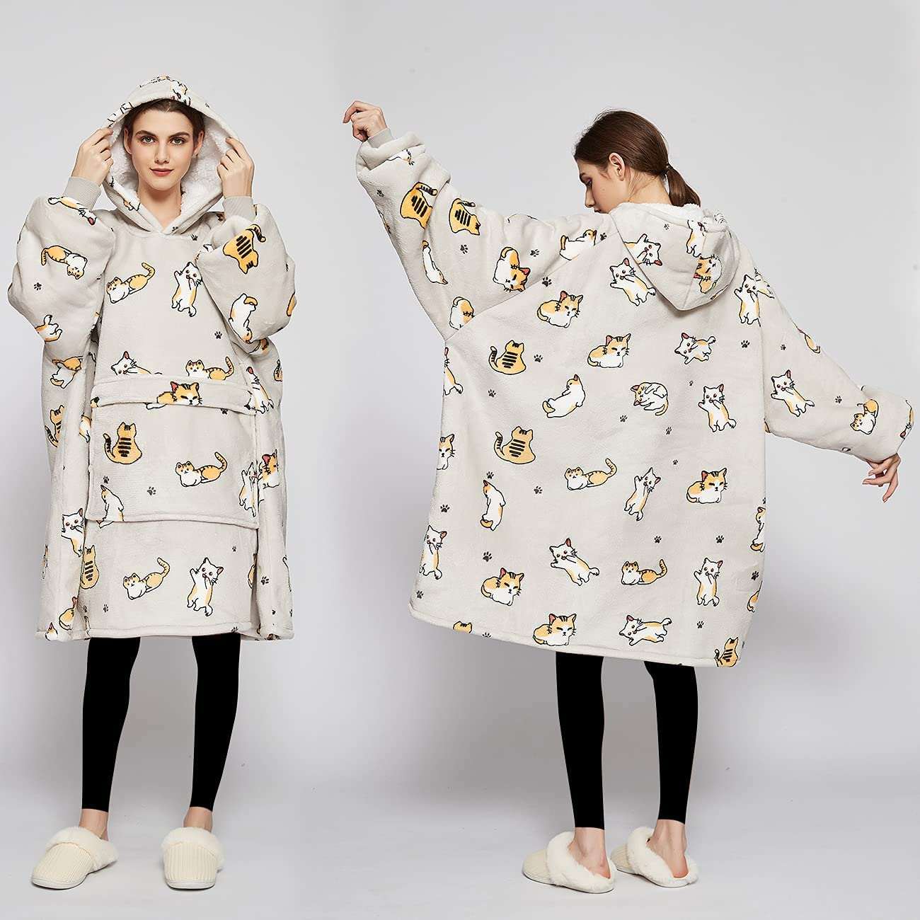 Hooded blanket Sushi - Oversized Blanket Hoodie - Adults - Hoodie Bear