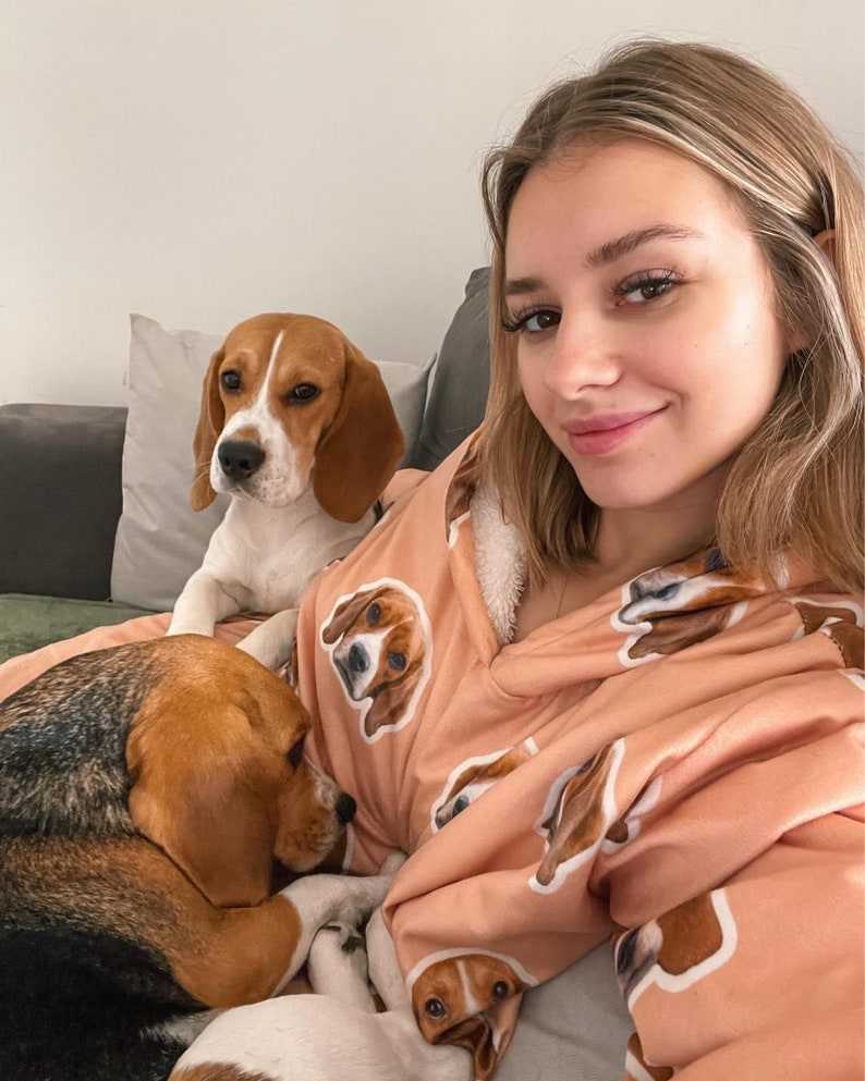 Custom Oversized Sherpa Hoodie Blanket Hoodie Blanket#2