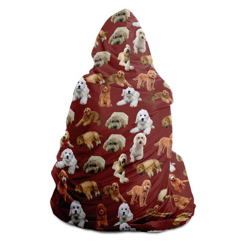Goldendoodle Blanket Hoodie Goldendoodle Gifts Hooded Blanket for Adults and Youth#8