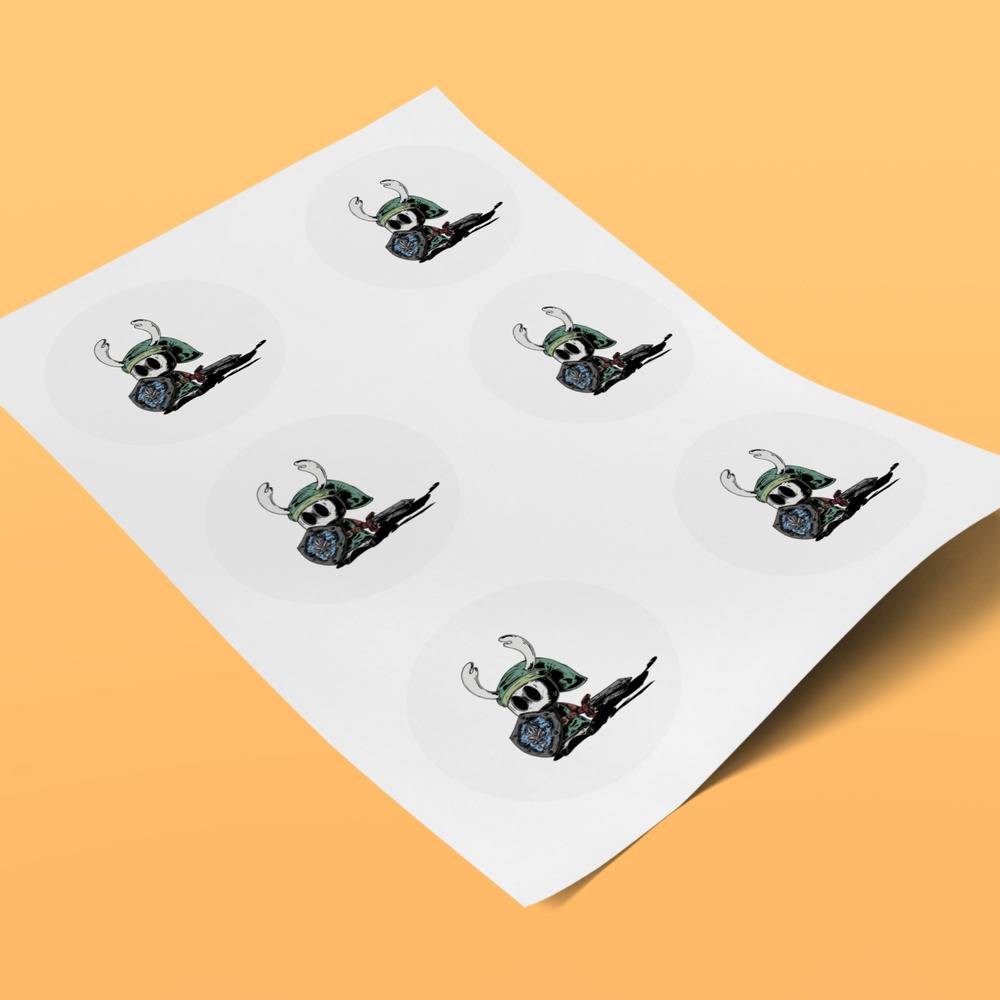 Hollow Knight round stickers decorative stickers gift for fans