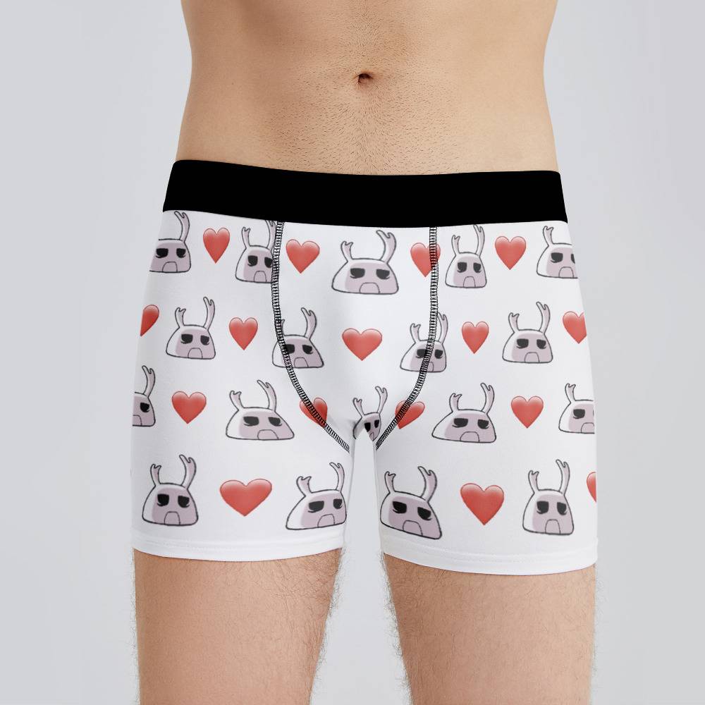 Rick And Morty Boxers Custom Photo Boxers Men's Underwear Heart