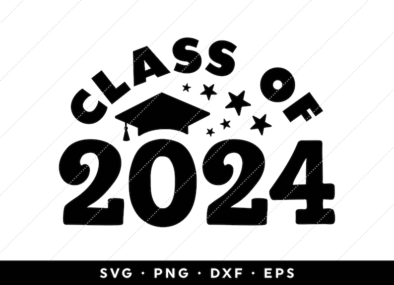 2024 Grad Cap Svg, Class of 2024 SVG - Seniors 2024 SVG - Graduation ...