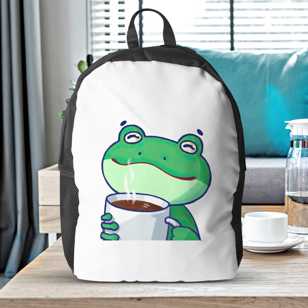 Cute frog online backpack