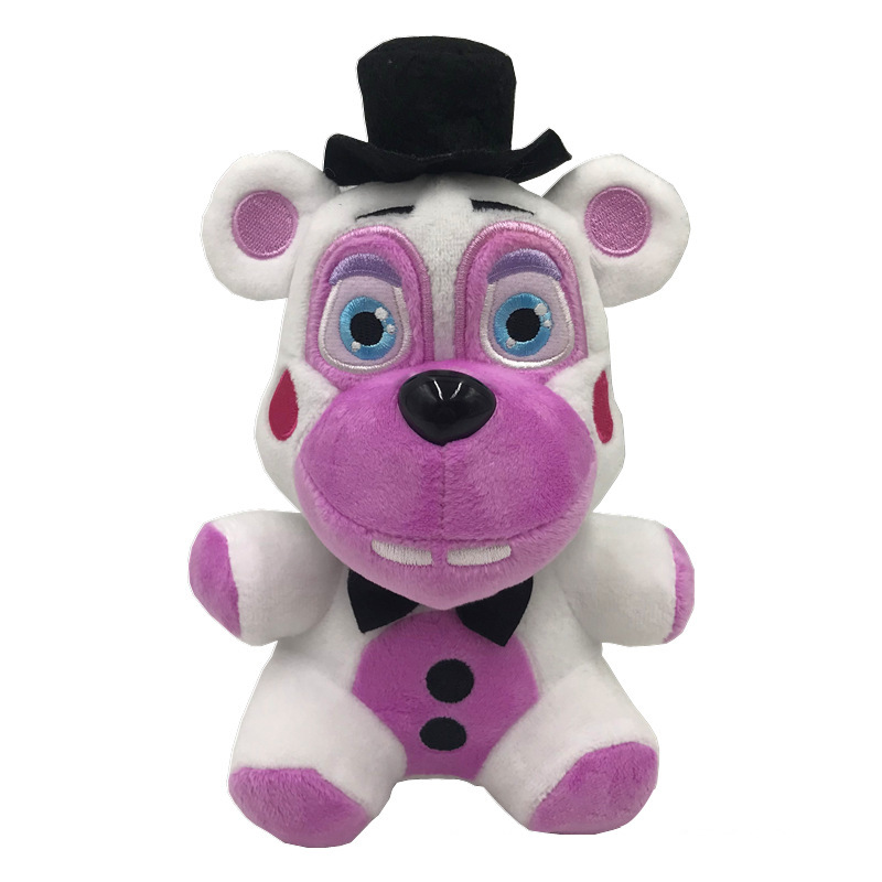 Toy Freddy Plush, Purple Hat Toy Freddy FNAF Plush