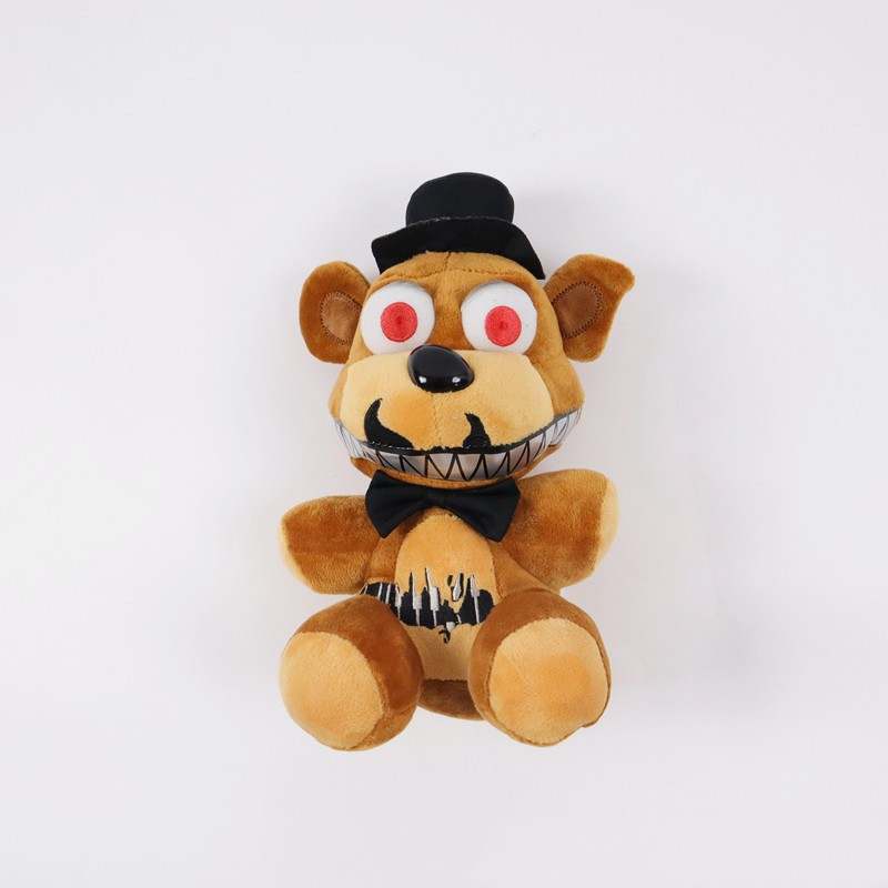 FNAF five nights at freddy's plush toys Fazbear Nightmare Fredbear