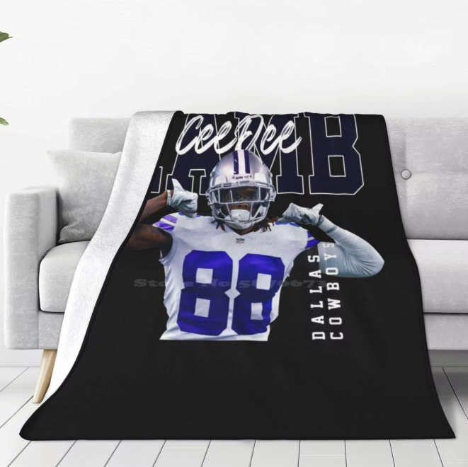 Ceedee Dallas Cowboys Football Players Blanket
