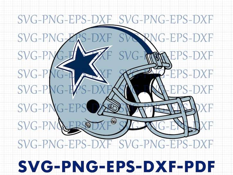 Football SVG Shirt Design Svg Dallas Cowboys Helmet Svg#1