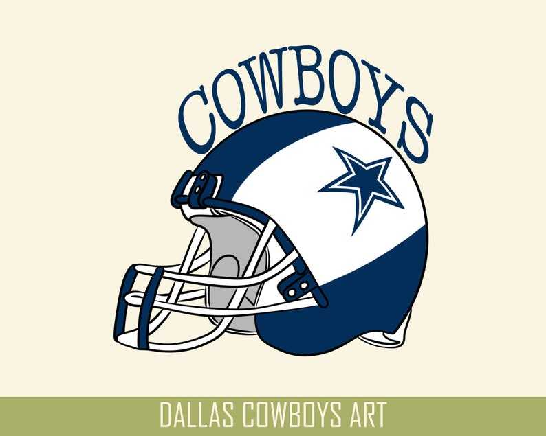 Cowboys Svg, Cowboys Football Helmet Svg#1