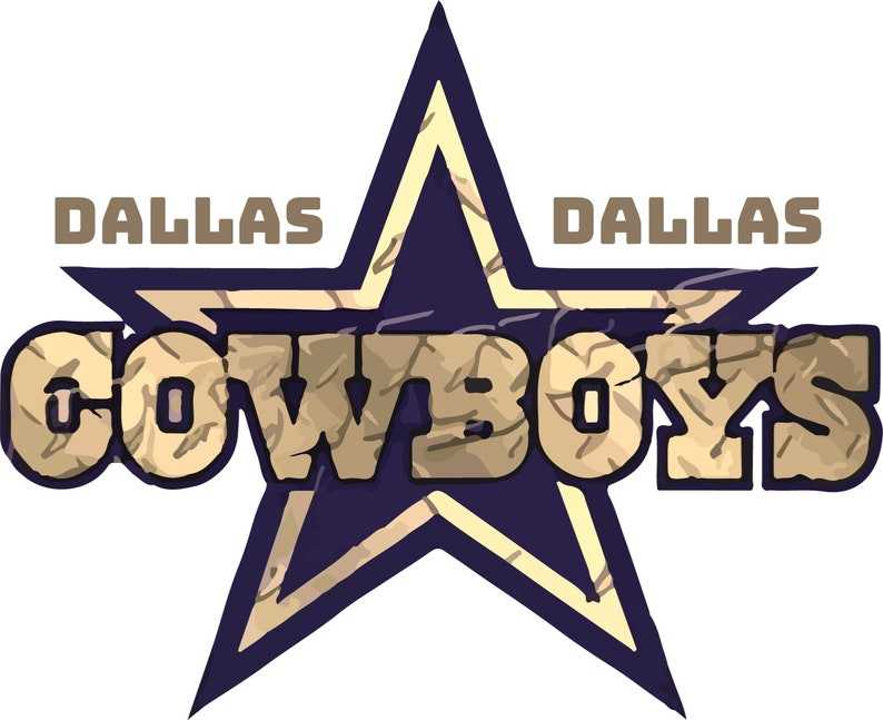 Cowboys Star Dallas Vector Files SVG#1