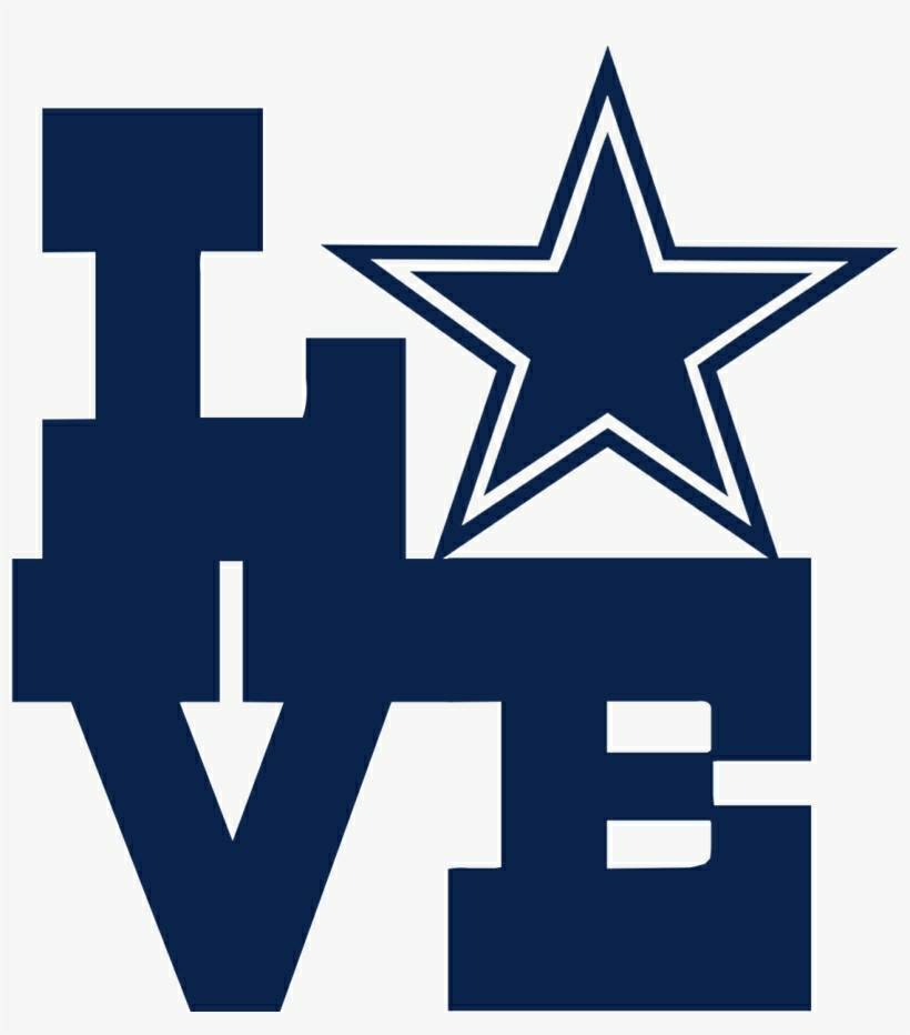 Love Football Cowboys Logo Svg Love Cowboys Logo Svg#1