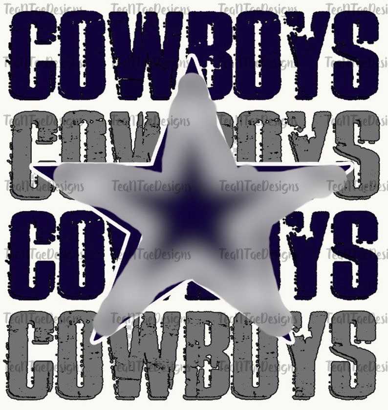 Dallas Cowboys SVG File – Vector Design in, Svg, Eps, Dxf, and