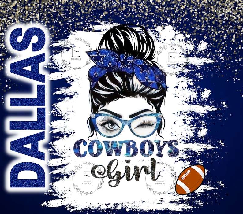 Dallas Cowboy Girl Svg#1