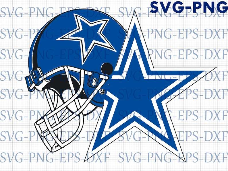 Dallas Cowboys Football Helmet Svg Shirt Design Svg#1