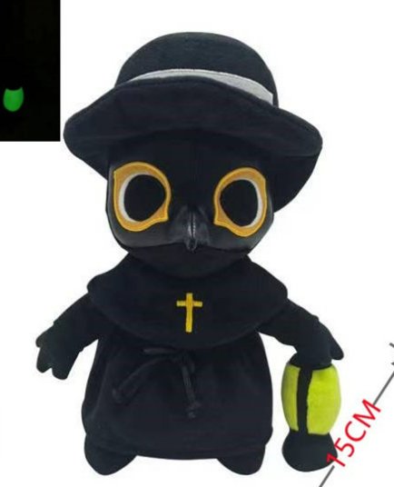 Plague Doctor Series Scp Foundation Plush Toy Doll Scp-999 Scp-049