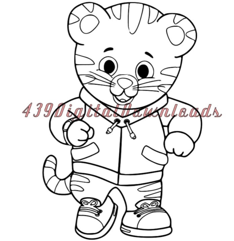 Daniel Tiger SVG | tigersvg.com