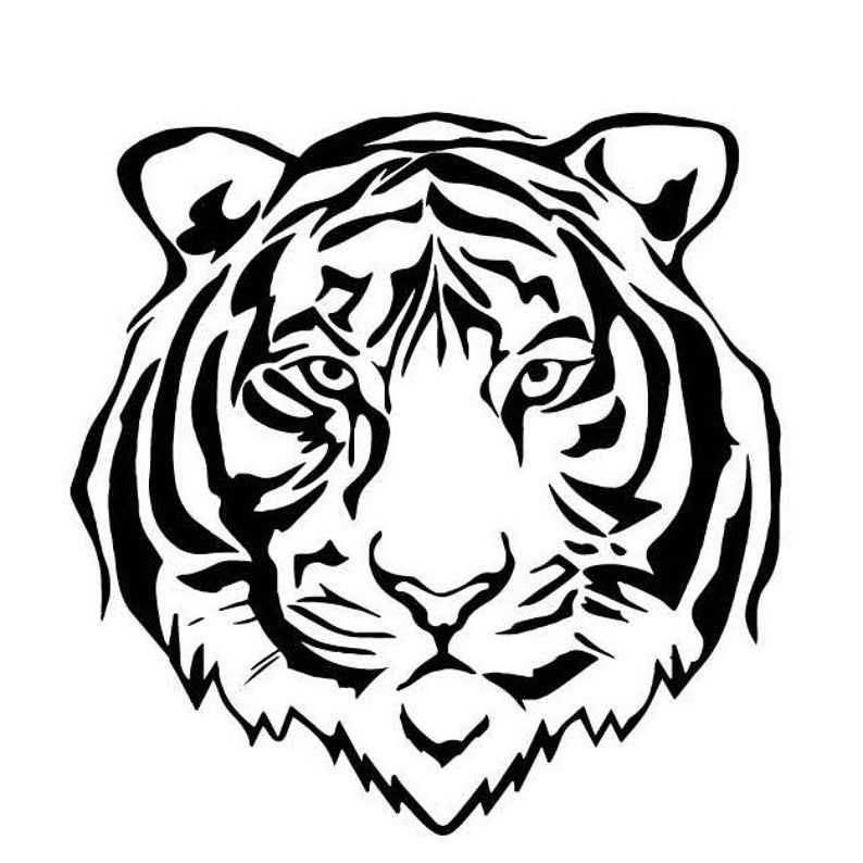Tiger Print SVG, Tiger Stripes, Tiger Print Cut File, dxf, png,eps, Animal  Print SVG, Tiger pattern svg, tiger print vector, Animal Kingdom